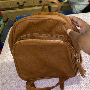 Brown Backpack